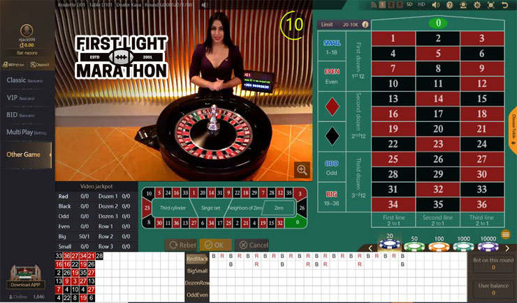 Cách chơi Roulette online