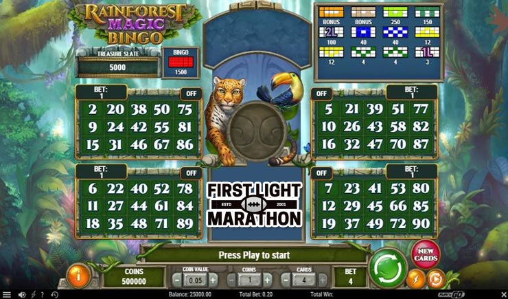 Cách chơi Rainforest Magic Bingo Slot