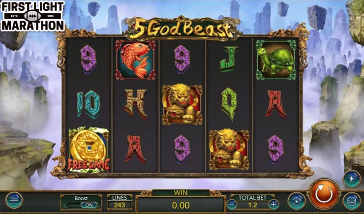 Cách chơi 5 God Beasts Slot