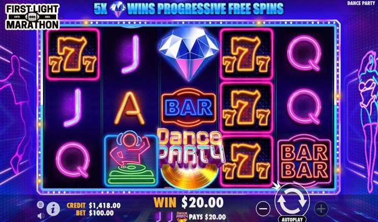 Cách chơi Dance Party Slot