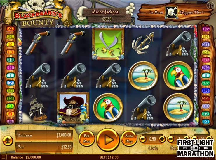 Cách chơi Blackbeard's Bounty Slot