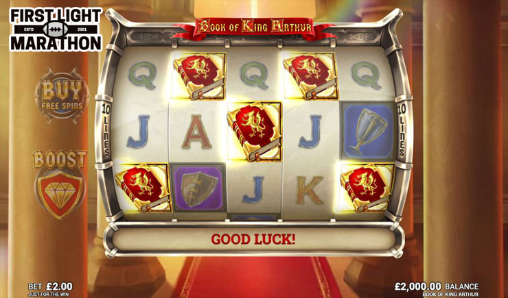 Cách chơi Book of King Arthur Slot