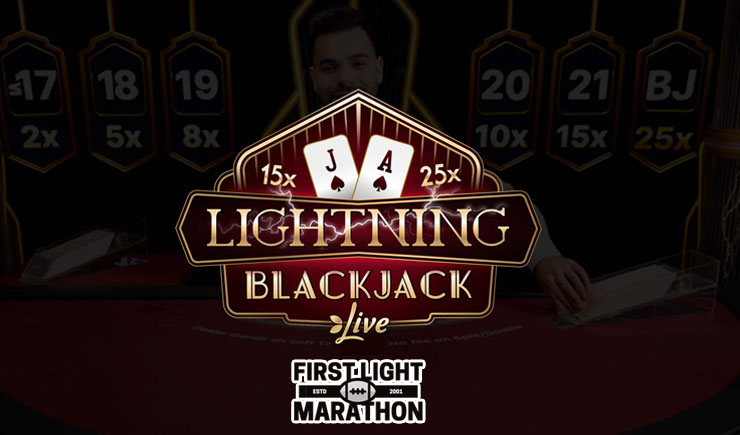 Bài Lightning Blackjack