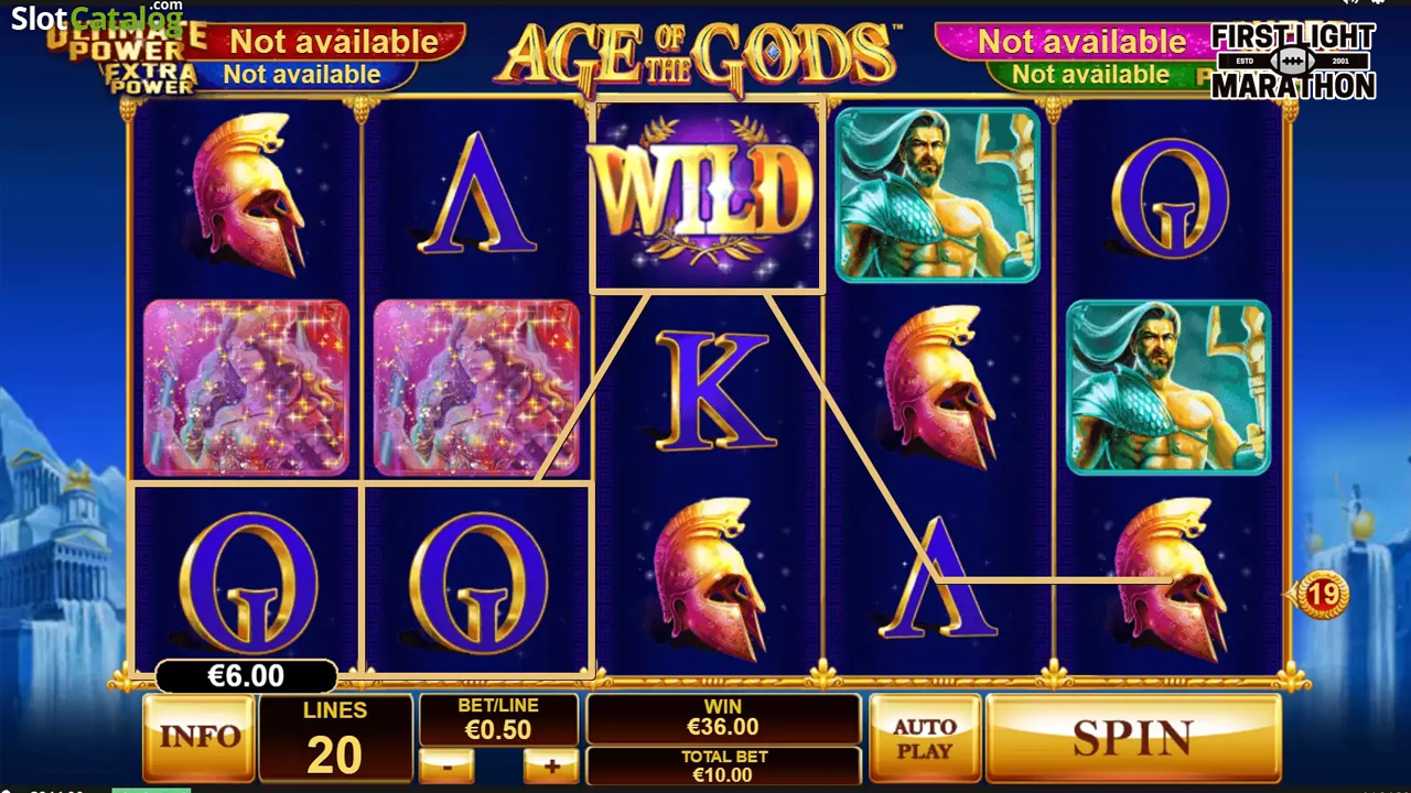 Cách chơi Age Of The Gods Slot